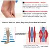 Zingso Compression Socks for Women Men, 4 Pairs 20-25mmHg Flight Socks Compression Stockings for Sport, Athletic, Travel, Pregnancy, Nursing view 2
