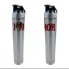 Getagift 500ml Aluminium Shaker Bottle for Supplement Shakes - Easy Clean, Durable Cup Mothers Day Personalised I LOVE MOM Any Image, Birthday,Christmas. (Silver) view 1