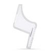 Goatee Beard Shaper Outliner Template for Men, Goatee & Beard Trimming Shaving Kit, Saves Time (Transparent Beard Shaper) view 3