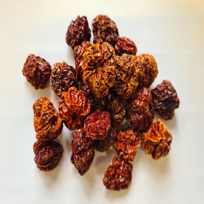 Dried Scotch Bonnet Chilli Pods Stemless Whole 200g Chilli Wizards
