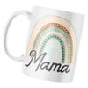 Mama - Slogan Ideas for Mum, Hot Drink Coffee Cup Tea Drinker Present for Her, One Size, White view 3