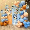 Bluey Spiral Decorations - 30cm | Multicolor | 12 Pcs. view 3