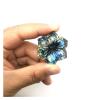 SHITOU2231 1pc Natural Labradorite Bauhinia Shaped Crystal Flower Stones Hand Carved Crystal Healing Decor Natural Stones and Minerals Healing Stones view 1