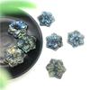 SHITOU2231 1pc Natural Labradorite Bauhinia Shaped Crystal Flower Stones Hand Carved Crystal Healing Decor Natural Stones and Minerals Healing Stones view 3