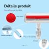 Anti-Hair Brush and Roller for Pets (Dogs, Cats, etc.) Easy to Remove Lint, Hair and Pilling, Effective and Quick Cleaning of Your Textiles, Clothes, Sofas, Car view 4