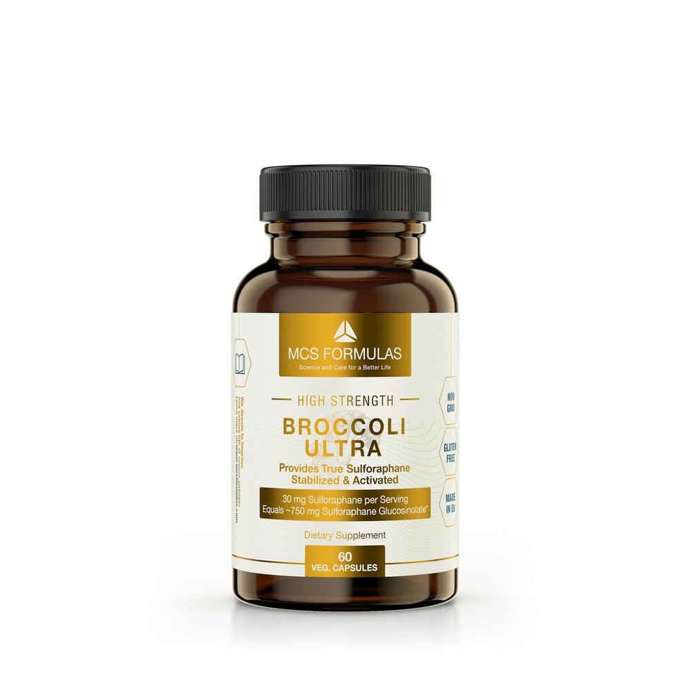 Broccoli Ultra High Strength Sulforaphane, Vegan, from France, 60 Capsules