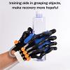 Yadlan Hemiplegia Finger Rehabilitation Trainer Robot Gloves, Rehabilitation Robot Gloves, Smart Straightening Brace Guard Protector for Patients with Hand Dysfunction(Size:Left-L) view 4