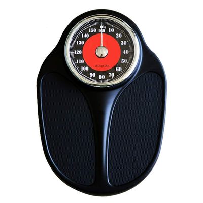 CJBHSD Rotating Dial Bathroom Scale, Precision Weight Mechanical Body Health Spring Scale, Hotel Fitness Beauty Salon Bathroom Commercial 160KG(352lb)