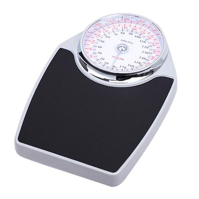 CJBHSD Precision Mechanical Bathroom Scales, Adult Health Weight Loss Scale, Fitness Weight Scale, Rotating Pointer Large Dial, 180kg(396lb)
