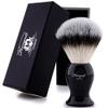 Haryali London Shaving Brush - Shaving Cream Brush - Synthetic Hair Shaving Brush - Mens Shaving Brush - and Womens - Shave Brush for Wet Shaving, Black view 1
