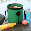 MSUIINT 5 Gallon (20L) Collapsible Bucket with Handle, Lightweight Folding Water Container Portable Collapsible Bucket view 2