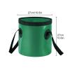 MSUIINT 5 Gallon (20L) Collapsible Bucket with Handle, Lightweight Folding Water Container Portable Collapsible Bucket view 3