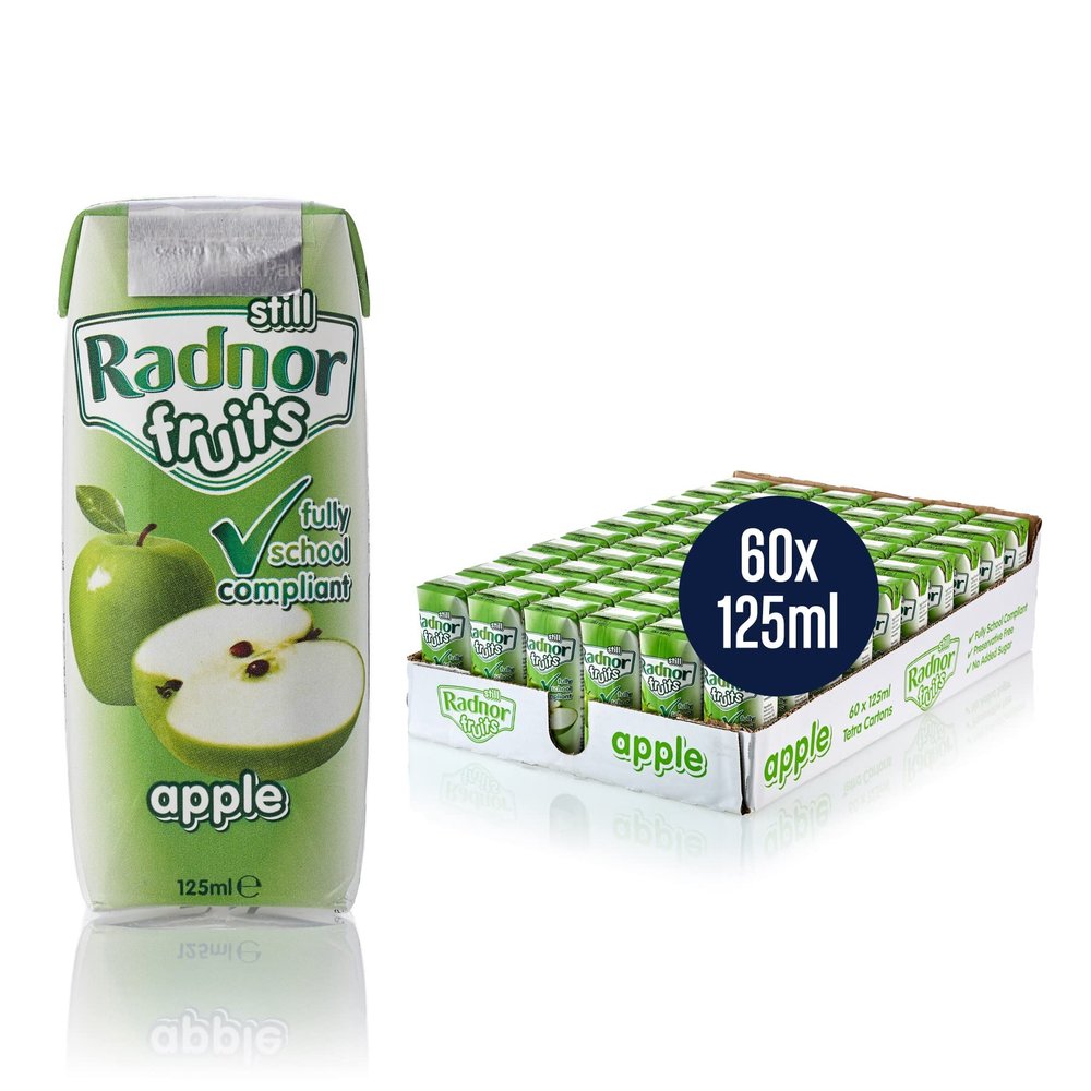 Radnor Fruits Apple 50% Fruit Juice Tetra Pak 60x125ml