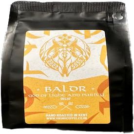 Viking Coffee - BALDR - God of light and purity Decaffeinated Coffee (250g Wholebean)