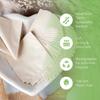 Ibambo 250 Pack Bamboo Cocktail Napkins - 2-Ply Ecofriendly Beverage Napkins - Bar Napkins for Home, Parties - 4.5x4.5 Inch Folded Drink Napkins - Disposable Napkins for Serving Drinks, Small Food view 2