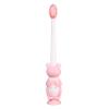 Washranp Toothbrush Reusable Food Grade Material Cute Manual Training Kids Tooth Frog Brush Pink view 1