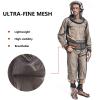 Anti-Mosquito Suit,Mosquito Net Set - Jacket Hood, Pants, Gloves and Socks Set Lightweight Breathable Mesh Clothing for Men and Women Great for Fishing,Camping, Farming and Gardening (S/M) view 2