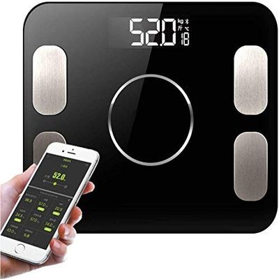 CJBHSD Electronic Weight Bathroom Scale The Latest Electronic Intelligent Body Fat Scale Bathroom Digital Weight Bluetooth Scale Home Digital pesos Corporal
