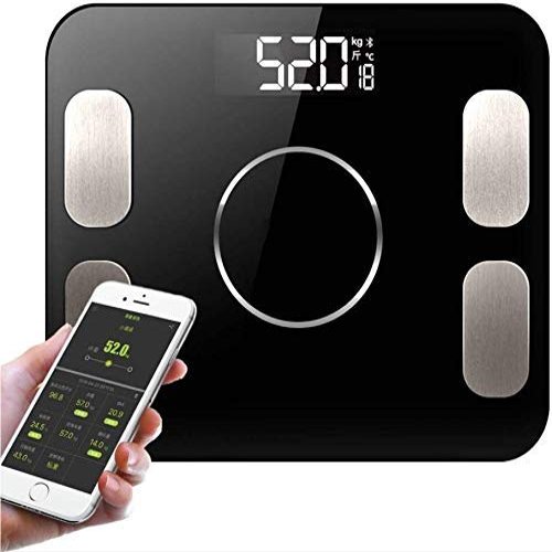 CJBHSD Electronic Weight Bathroom Scale The Latest Electronic Intelligent Body Fat Scale Bathroom Digital Weight Bluetooth Scale Home Digital pesos Corporal