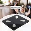CJBHSD Electronic Weight Bathroom Scale Body Fat Scale LCD Digital Display Weight Bathroom Balance Intelligent Bluetooth APP Household Health Scale view 3
