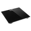 Floor Scales Body Fat Scale Glass Electronic Smart Scales USB Charging LCD Display Digital Bathroom Body Weight Scale Black (Color (Black) view 2