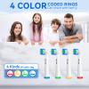 AnjoCare Replacement Brush Heads Compatible with Oral B Braun - 16 Pack, 4 Styles for Pro1000 Pro1500 Pro3000 Electric Toothbrushes view 3