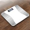 CJBHSD Electronic Weight Bathroom Scale Smart Bluetooth Fat Scale Accurate Weight Scale Voice Broadcast Function LED HD Screen Health Weight Scale Bathroom Scale,Black,White (Black) view 2