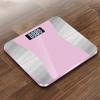 CJBHSD Electronic Weight Bathroom Scale Smart Bluetooth Fat Scale Accurate Weight Scale Voice Broadcast Function LED HD Screen Health Weight Scale Bathroom Scale,Black,White (Black) view 3