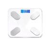 Digital Weight Scale, Accurate 0.2-180kg Home Adult Health USB Charging Weight Loss Monitoring Electronic Bathroom Scale (Color : (White) view 1