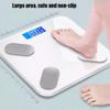 Digital Weight Scale, Accurate 0.2-180kg Home Adult Health USB Charging Weight Loss Monitoring Electronic Bathroom Scale (Color : (White) view 2