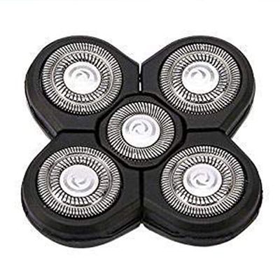 ARAINY Gold Color 5 Blade Replacement Head for Bald Head Shavers