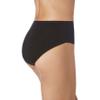 ZD ZERO DEFECTS | Medeia Classic Menstrual Slips | Average Absorption | Soybean Yarn | Artisan | Size: L - Colour: Black view 2