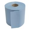 Blake & White Centrefeed Blue Roll - Purely Smile 1 Ply Tissue Roll for Wiping Surfaces & Drying Hands - Strong & Ultra Absorbent Blue Rolls 6 Pack - 300m Per Roll view 2