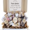 Personalised Gift Hamper Food Basket  Vegan, Vegetarian, Dairy-Free, Gluten-Free, Nut-Free Options. Chocolate, Easter view 1