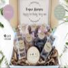 Personalised Gift Hamper Food Basket  Vegan, Vegetarian, Dairy-Free, Gluten-Free, Nut-Free Options. Chocolate, Easter view 2