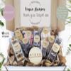 Personalised Gift Hamper Food Basket  Vegan, Vegetarian, Dairy-Free, Gluten-Free, Nut-Free Options. Chocolate, Easter view 3