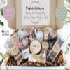 Personalised Gift Hamper Food Basket  Vegan, Vegetarian, Dairy-Free, Gluten-Free, Nut-Free Options. Chocolate, Easter view 4