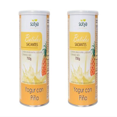 Sotya Saver Pack Pineapple Yogurt Satiating Smoothie 700g (Total 2 x 700g = 1400g)