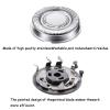 6 Pcs Shaver Replacement Heads, Shaver Head Replacement Blades, with Pointed Blade, Compatible Shaver Series,2pcs Cleaning Brushes and Storage Box view 3