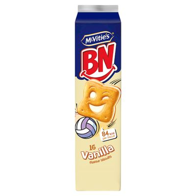 McVitie's BN Vanilla Flavoured Sandwich Biscuits, 285 g (Pack of 1)