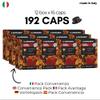 ALLEGRI coffee, creamy (192 Pods) compatible with Lavazza A Modo Mio, 12 Boxes of 16 Pods, harmonious aroma, round and persistent taste, perfect for any moment of the day (La Capsuleria) view 3