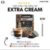 EXTRA CREAM coffee, full-bodied (192 Pods) compatible with Lavazza A Modo Mio, 12 Boxes of 16 Pods, double velvety crema, rich and intense flavor, enveloping and persistent aroma (La Capsuleria) view 2