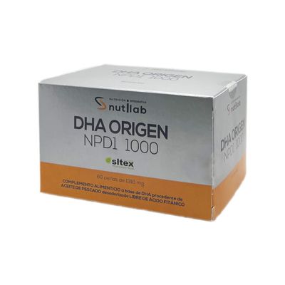 Nutilab Dha Origen Npd1 1000, 60 Pearls - Blister Pack