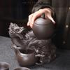 EIERFSKIOT Chinese Tea Set Tea Set For Adults Kung Fu Tea Set Service Lazy Tea Set Gift for Tea Ceremony Party Home Office Decor view 4