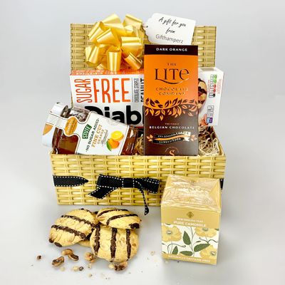 Diabetic No added Sugar Luxury Afternoon Tea Box - A fabulous treat for all including No Added Sugar Diets -