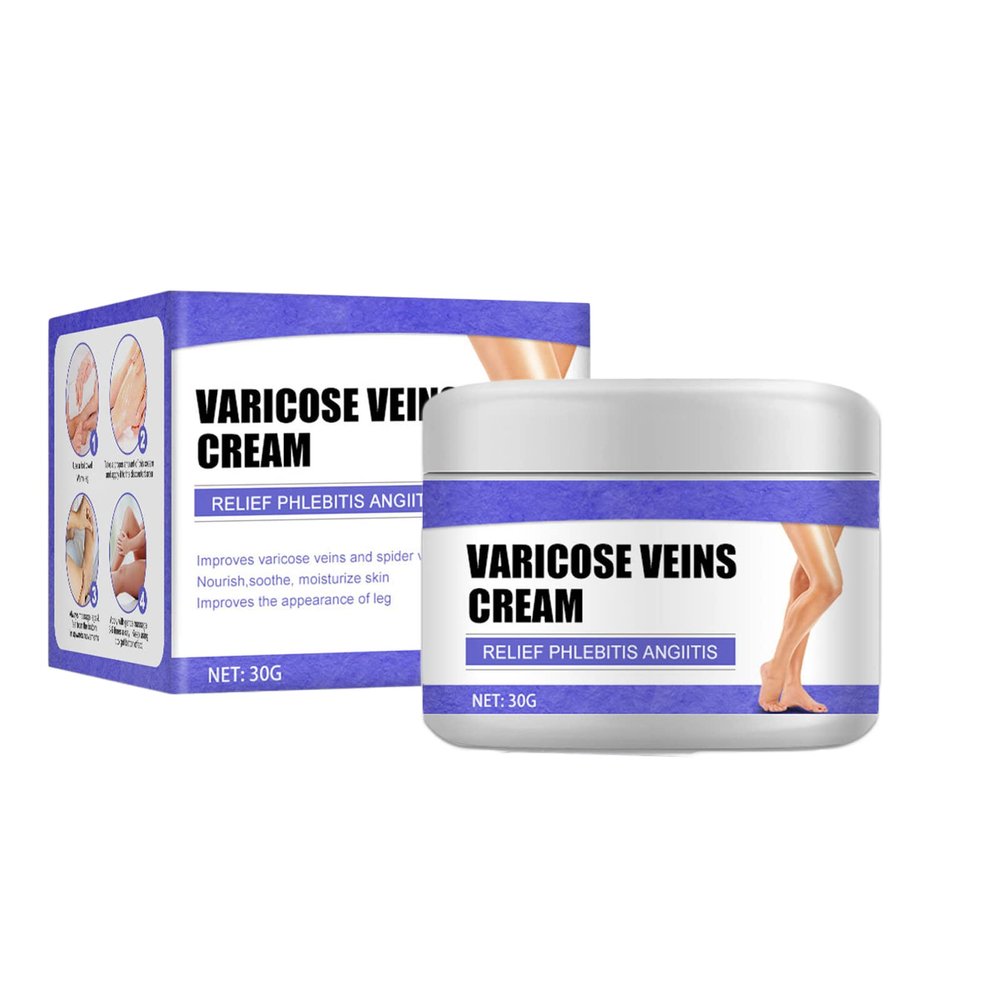 Vein Care Fading Cream, Varicose Vein Cream Leg Swelling Earthworm Leg Care Cream, Improve The Blood Circulation, Relieve Pain of Legs (2)