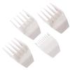 colorski Professional Peanut Clipper Guards  4 Sizes (1/8 to 1/2), Fits Wahl Peanut, White, 4PCS view 1
