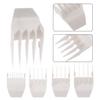 colorski Professional Peanut Clipper Guards  4 Sizes (1/8 to 1/2), Fits Wahl Peanut, White, 4PCS view 4