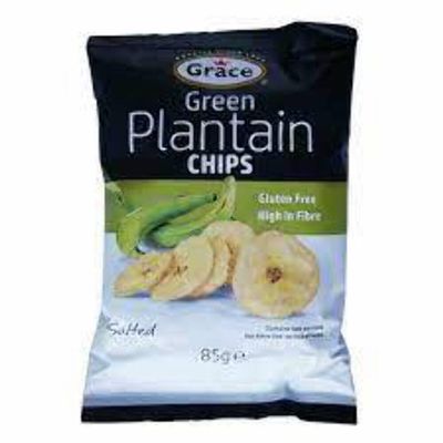 Grace Green Banana Chips Salted 85g Box of 9