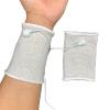 CareforYou Conductive Electrode Massage Wristband for Tens Machine Electro Therapy Bracers Guard for Pain Relief Massager with Cable view 1